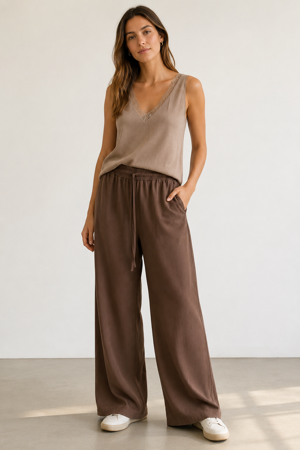 Pantalon Ginebra chocolate